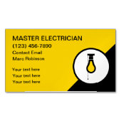 Elektromagnete für moderne Coole Visitenkarten Magnetische Visitenkarte (Vorderseite)