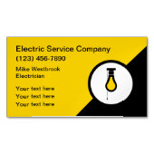 Elektromagnete für moderne neue Visitenkarten Magnetische Visitenkarte (Vorderseite)