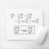 elektromagnetische Gleichung Mousepad (Mit Mouse)