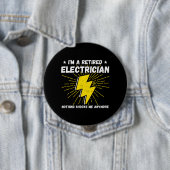Elektromüde - nichts schockiert mich button (Beispiel)