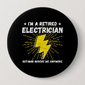 Elektromüde - nichts schockiert mich button (Vorderseite)