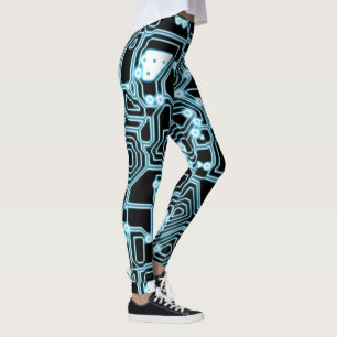 Elektron - blau/Schwarzes - Leggings