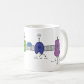 Elektron-Transport-Ketten-Tasse Kaffeetasse (VorderseiteRechts)