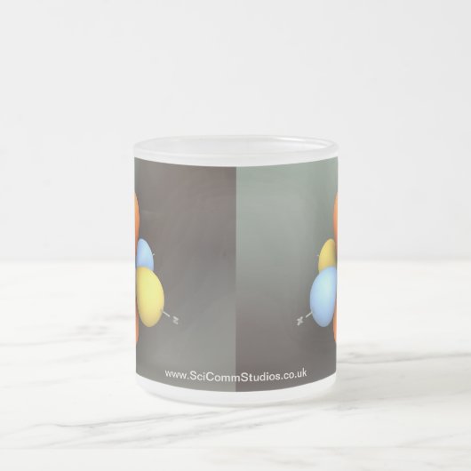 Elektronc$porbitals-Tasse Mattglastasse (Mittel)