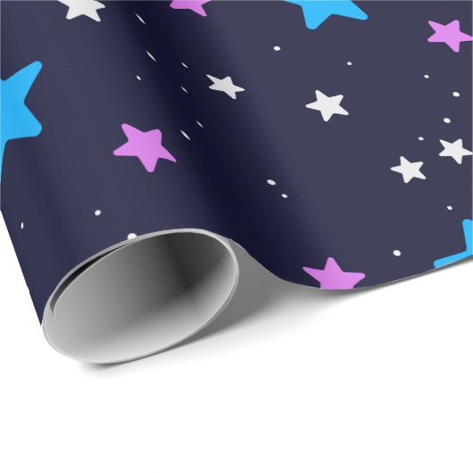 Elektronen Geschenkpapier (Rolleneckpunkt)