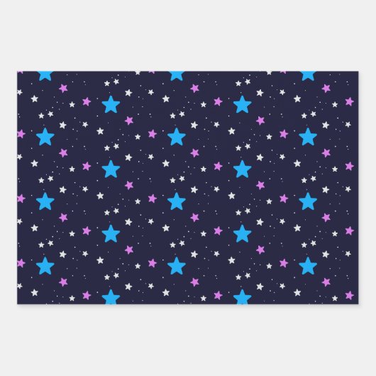 Elektronen Geschenkpapier Set (Vorderseite)