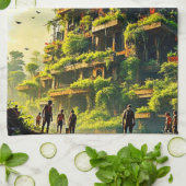 Elektronenbeutel Geschirrtuch (Gefaltet)