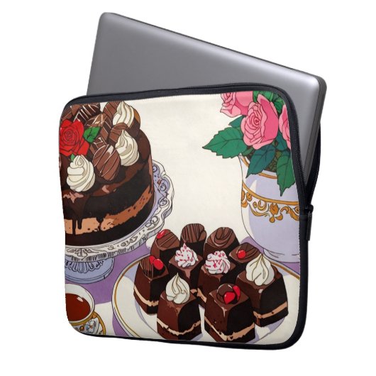 Elektronenbeutel Laptopschutzhülle (Vorderseite Links)