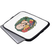 Elektronenbeutel Laptopschutzhülle (Vorne Knopf)