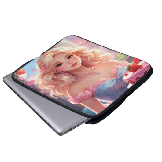 Elektronenbeutel Laptopschutzhülle (Vorne Knopf)