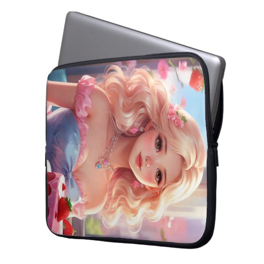 Elektronenbeutel Laptopschutzhülle (Vorderseite Links)