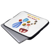 Elektronenbeutel Laptopschutzhülle (Vorne Knopf)
