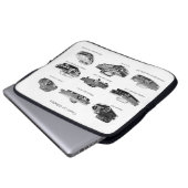 Elektronenbeutel Laptopschutzhülle (Vorne Knopf)