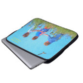 Elektronenbeutel Laptopschutzhülle (Vorne Knopf)