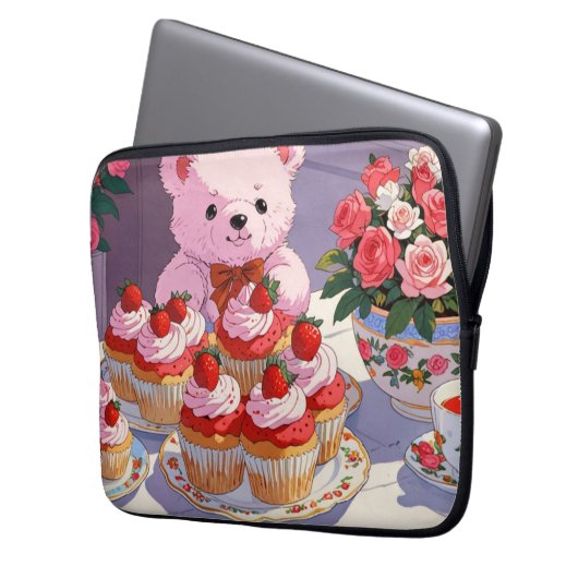 Elektronenbeutel Laptopschutzhülle (Vorderseite Links)