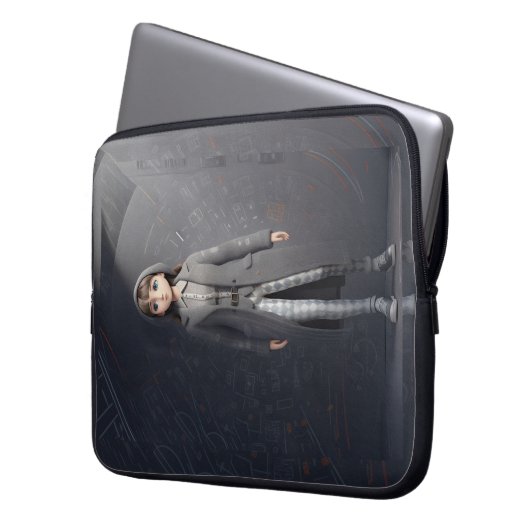 Elektronenbeutel Laptopschutzhülle (Vorderseite Links)