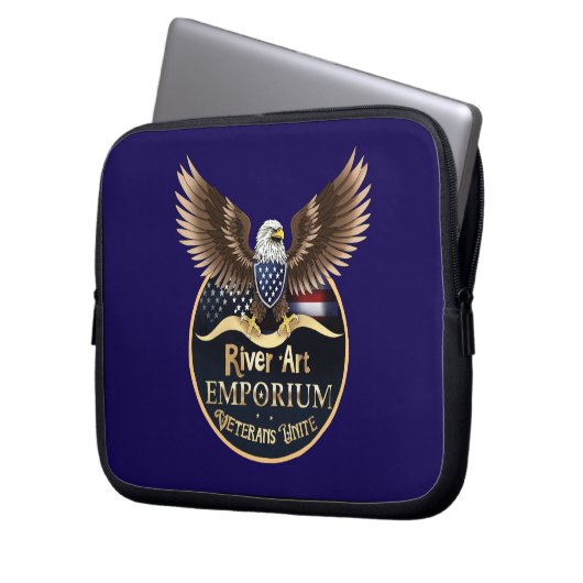 Elektronenbeutel Laptopschutzhülle (Vorderseite Links)