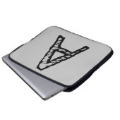 Elektronenbeutel Laptopschutzhülle (Vorne Knopf)