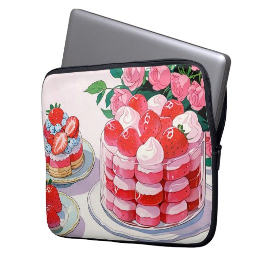 Elektronenbeutel Laptopschutzhülle (Vorderseite Links)