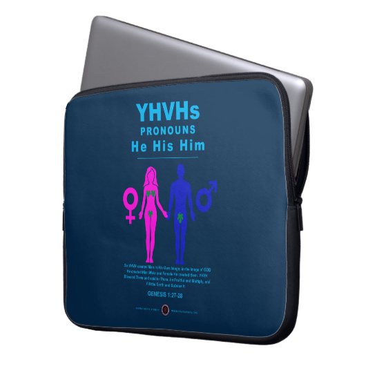 Elektronenbeutel Laptopschutzhülle (Vorderseite Links)