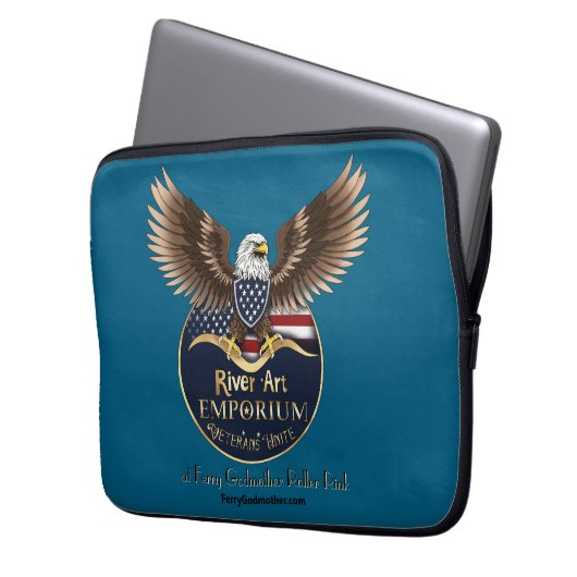 Elektronenbeutel Laptopschutzhülle (Vorderseite Links)