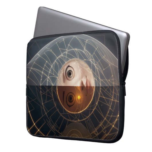 Elektronenbeutel Laptopschutzhülle (Vorderseite Links)