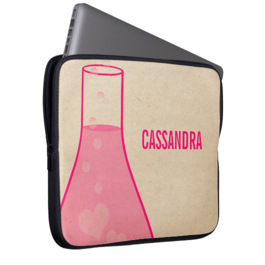 Elektronenfernbecher (Whimsical Beaker Electronics Laptopschutzhülle (Vorne Rechts)