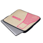 Elektronenfernbecher (Whimsical Beaker Electronics Laptopschutzhülle (Vorne Knopf)