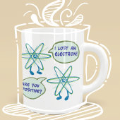 Elektronenpuppe Kaffeetasse