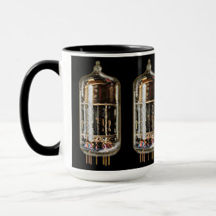 Elektronenröhren-Kunst Tasse