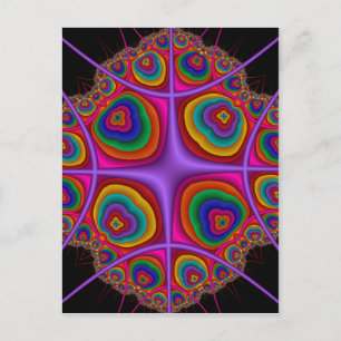 Elektronenwolke Postkarte