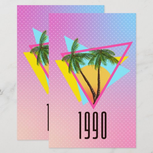 Elektronik 1990 briefpapier (Vorne/Hinten)