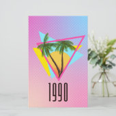 Elektronik 1990 briefpapier (Stehend Vorderseite)