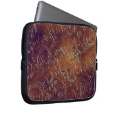 Elektronik-Bag aus geschliffenem Leder Laptopschutzhülle (Vorne Rechts)