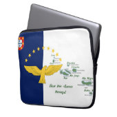 Elektronik-Bag der Azoren Laptopschutzhülle (Vorderseite Links)