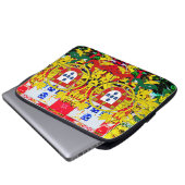 Elektronik-Bag der Azoren Laptopschutzhülle (Vorne Knopf)