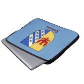 Elektronik-Bag der Familie Estrada Laptopschutzhülle (Vorne Knopf)