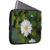 Elektronik-Bag der weißen Blume Laptopschutzhülle (Vorne Rechts)