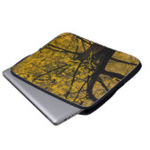 Elektronik Bag Fall Gelbbaummalerei Laptopschutzhülle (Vorne Knopf)