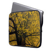Elektronik Bag Fall Gelbbaummalerei Laptopschutzhülle (Vorderseite Links)