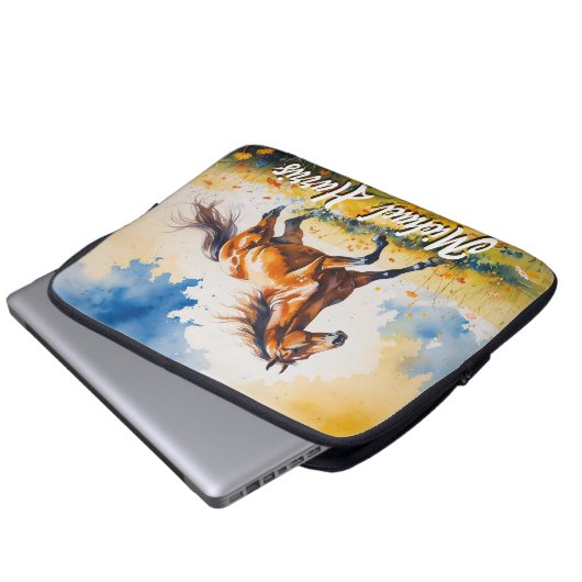 Elektronik-Bag | Geschenke für benutzerdefinierte Laptopschutzhülle (Vorne Knopf)