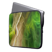 Elektronik-Beutel Traum Light Green Tree Laptopschutzhülle (Vorderseite Links)