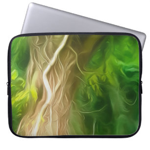 Elektronik-Beutel Traum Light Green Tree Laptopschutzhülle