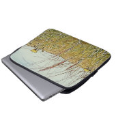 Elektronik-Beutel "Wilde Blume" Laptopschutzhülle (Vorne Knopf)