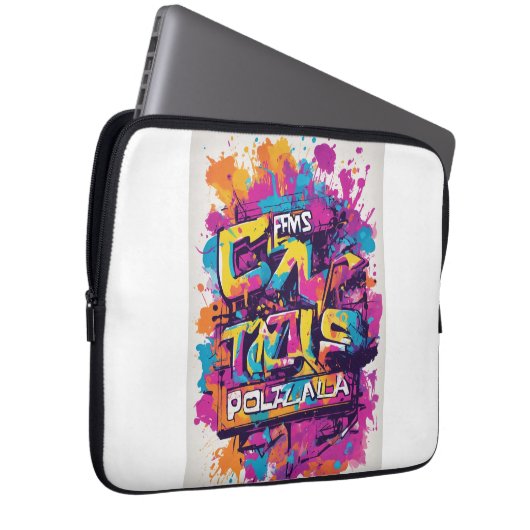 Elektronik-Grafiktasche Laptopschutzhülle (Vorne Rechts)