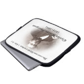 Elektronik-Hülse Charless Haddon Spurgeon Laptopschutzhülle (Vorne Knopf)