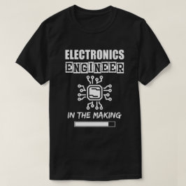 Elektronik-Ingenieur in der Herstellung, schlichte T-Shirt