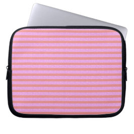 Elektronik-Laptop-Tasche mit rosa Streifen Laptopschutzhülle