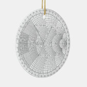 Elektronik Smith Chart Holiday Keramik Ornament (Rechts)