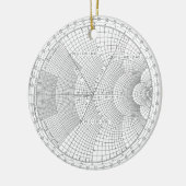 Elektronik Smith Chart Holiday Keramik Ornament (Links)